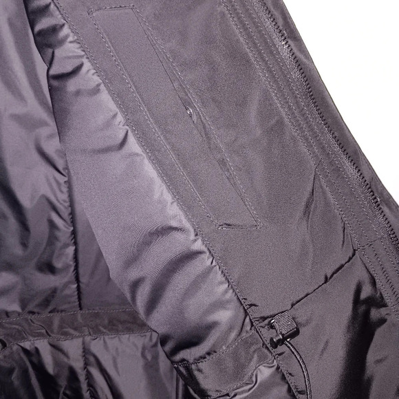 Express women's sample chores work barn jacket coat size M black with po… - Picture 5 of 12